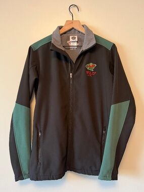 Official NHL Minnesota Wild Softshell Full-Zip Jacket